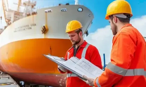 On site every day until the vessel undocks